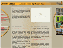 Tablet Screenshot of lhommedebout.com